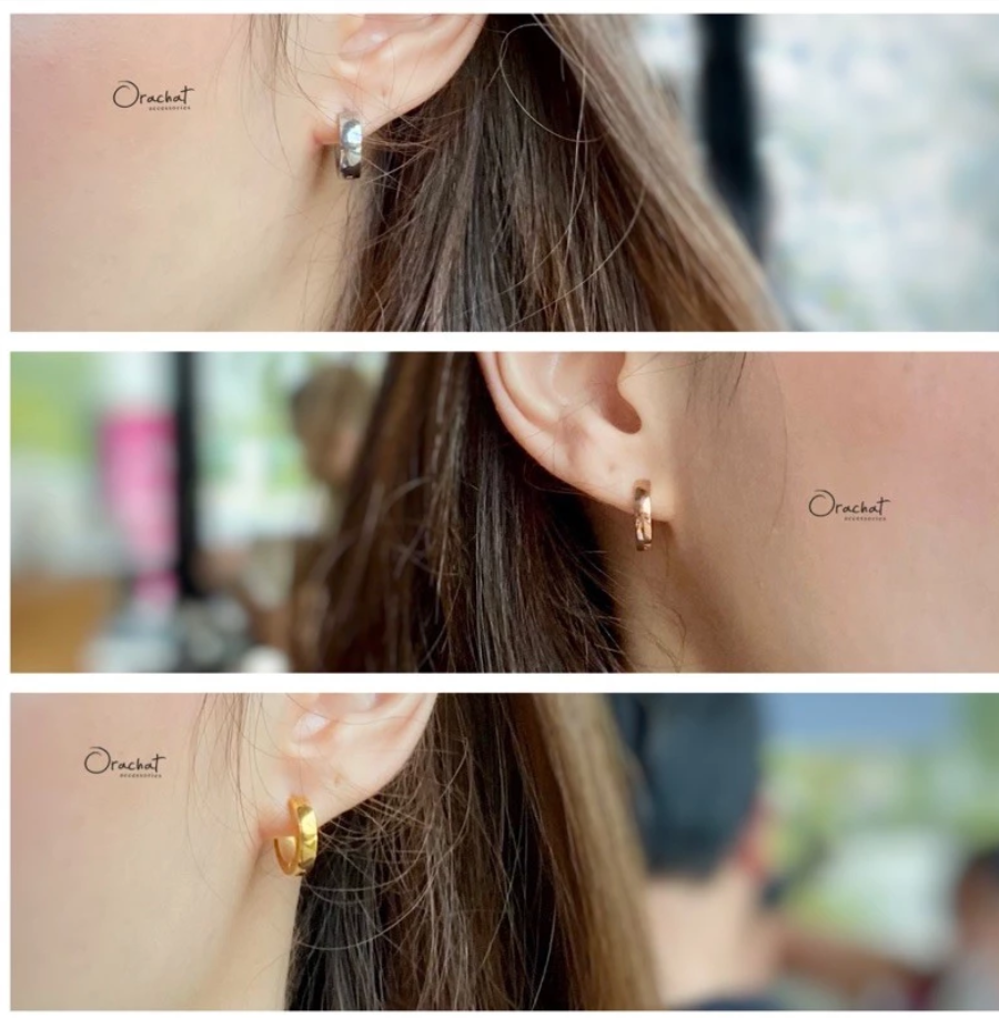  BASIC CIRCLE HOOP 14K Earrings