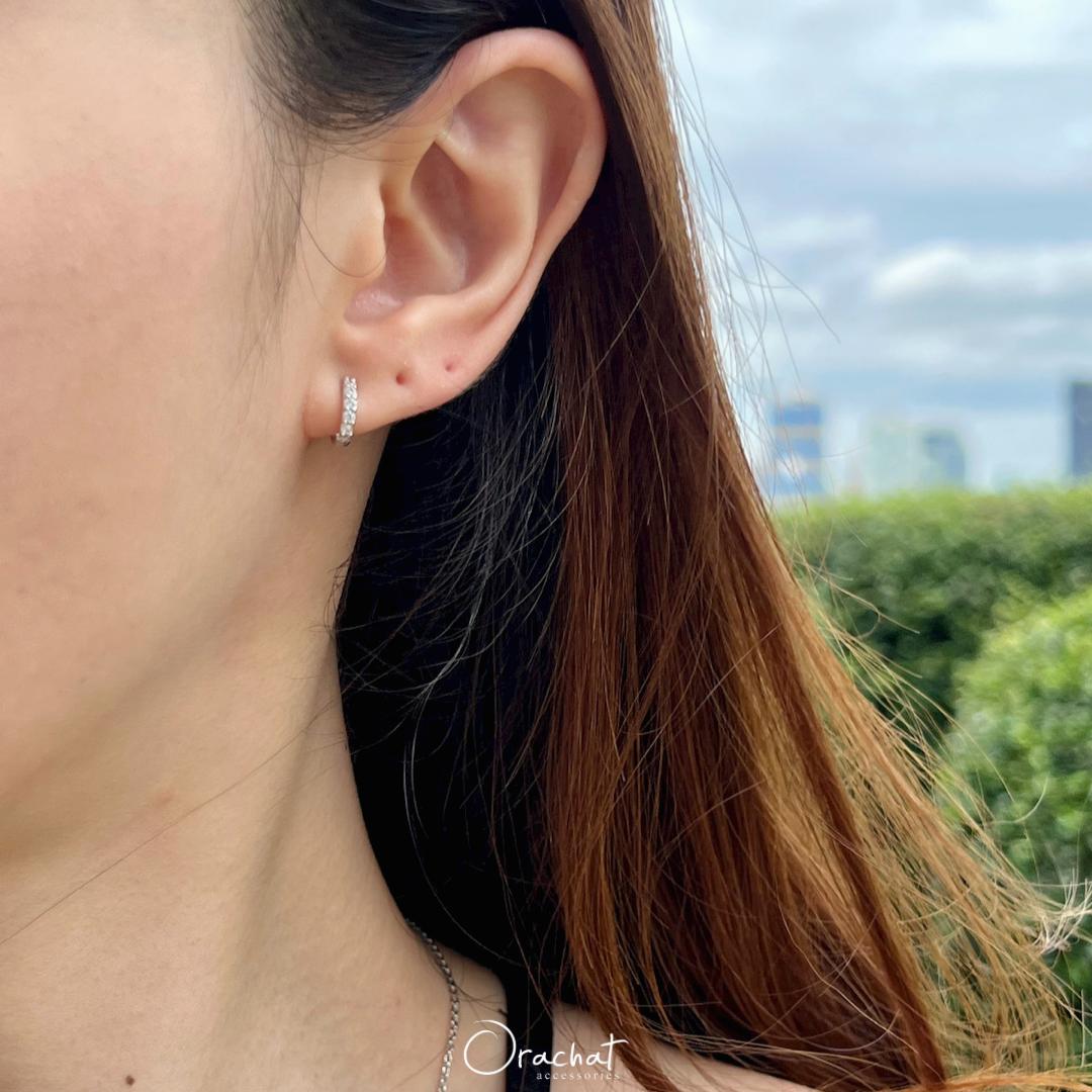  CALRE 14K HOOP Earrings