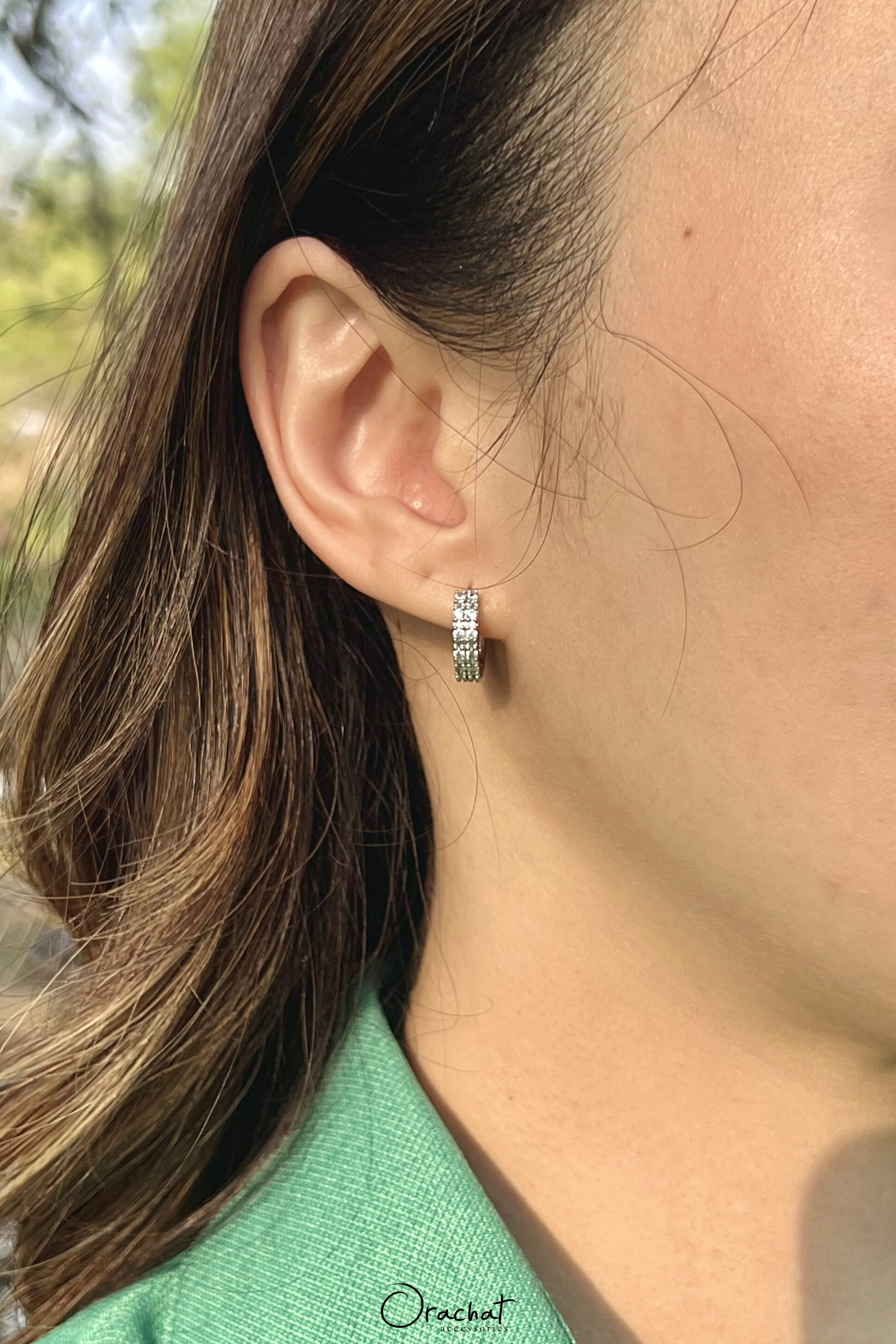  NARA 14K HOOP Earrings