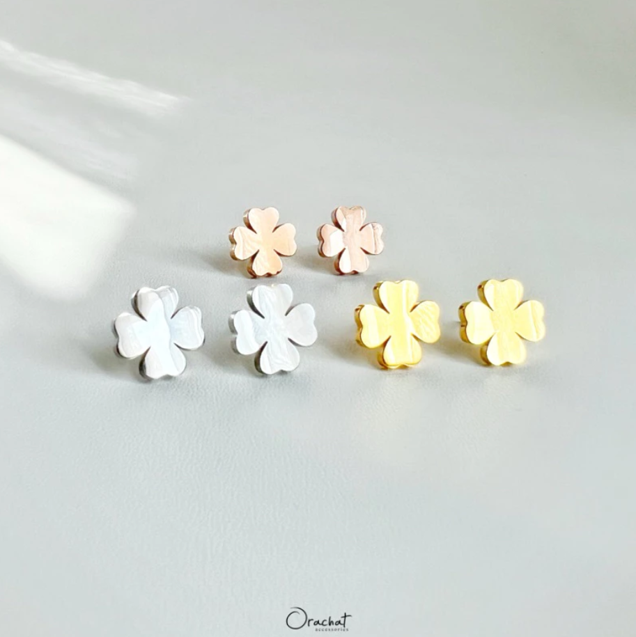 CLASSY CLOVER 14K Earrings