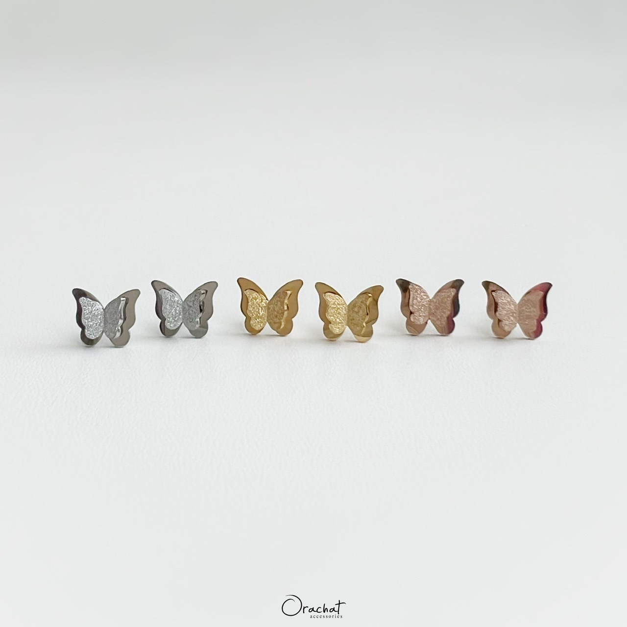 IRIS BUTTERFLY 14K Earrings