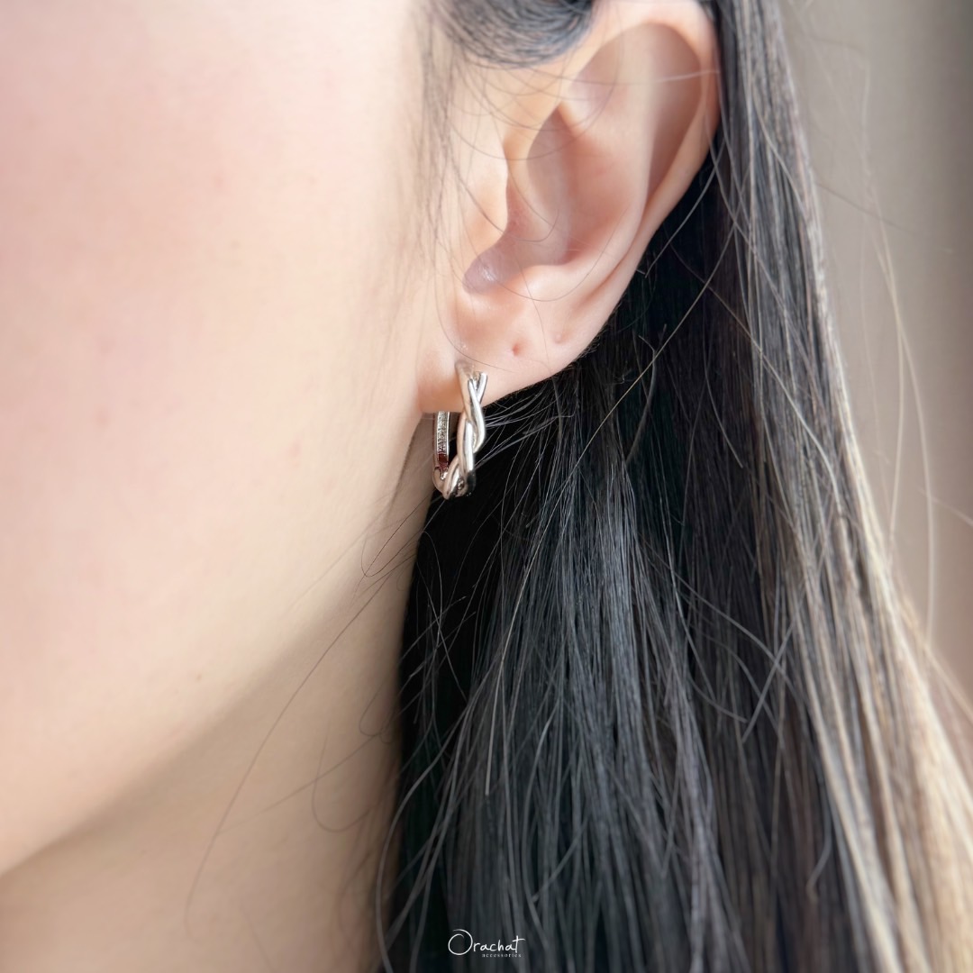  HALLIE 14K HOOP Earrings