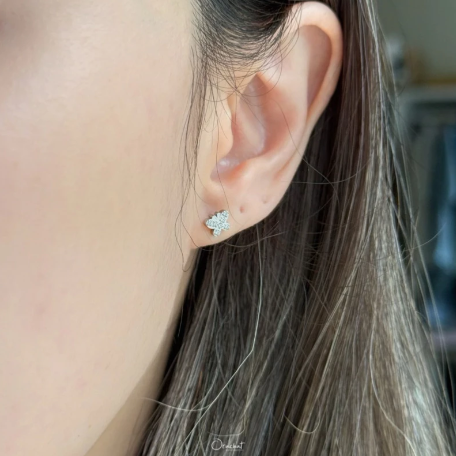  PETITE BUTTERFLY 14K Earrings