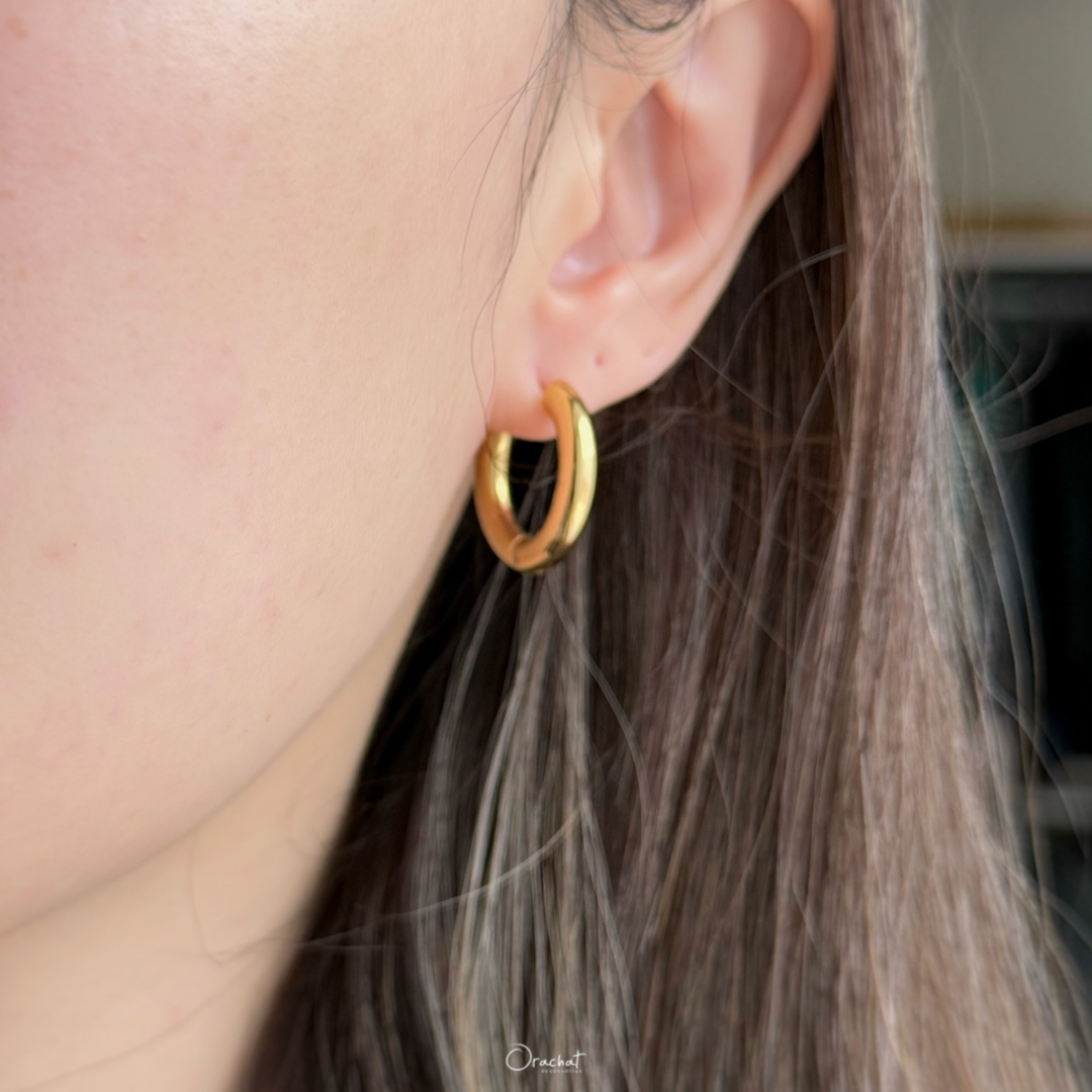  NICOLE 14K HOOP Earrings