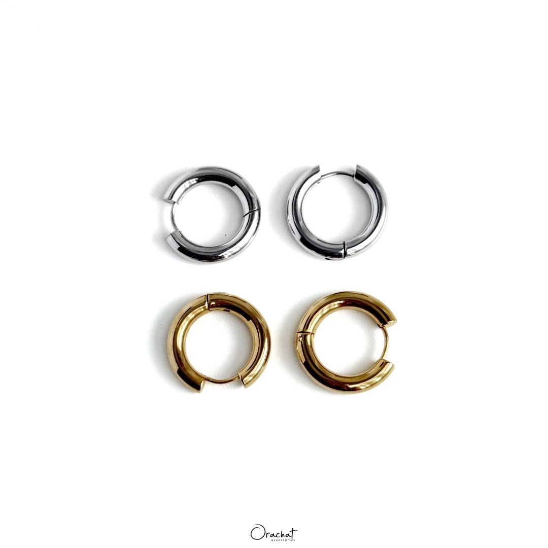 NICOLE 14K HOOP Earrings