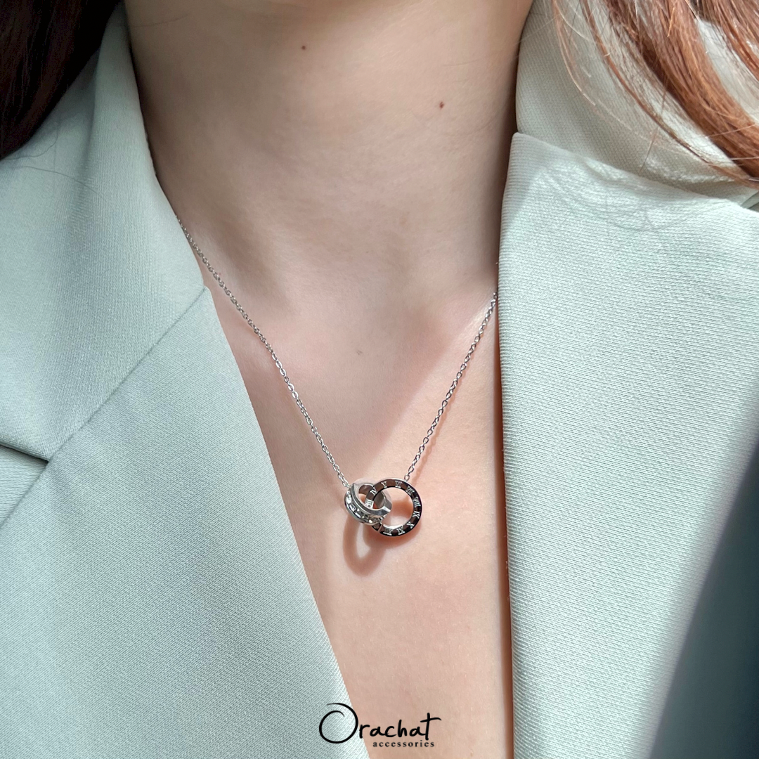  VICKII CROSS TM 14K Necklace