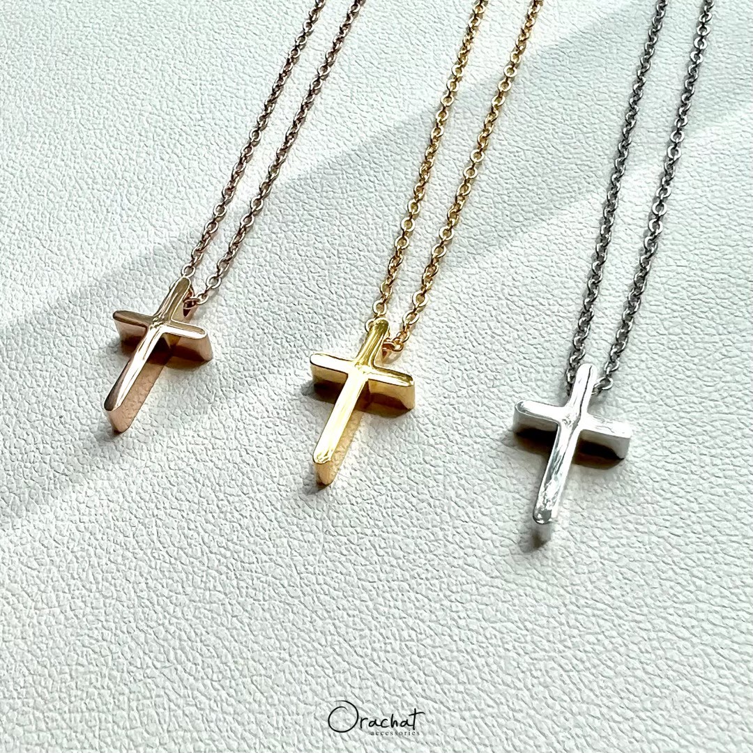 CLASSY CROSS 14K Necklace