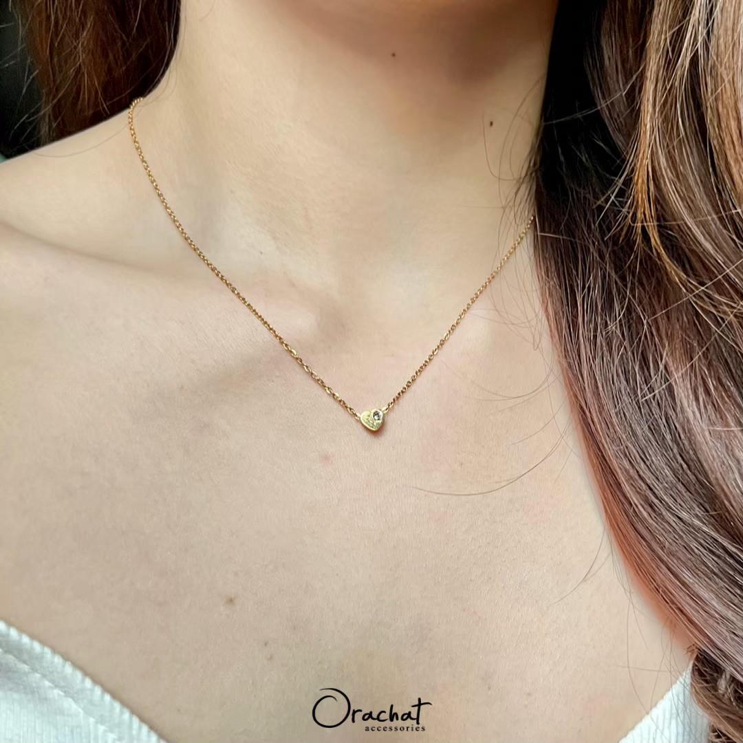  MINI HEART 14K Necklace