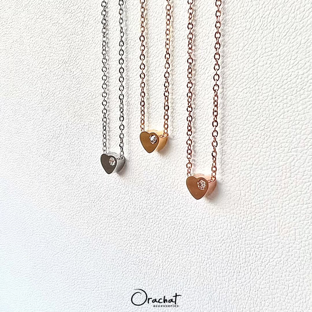 MINI HEART 14K Necklace