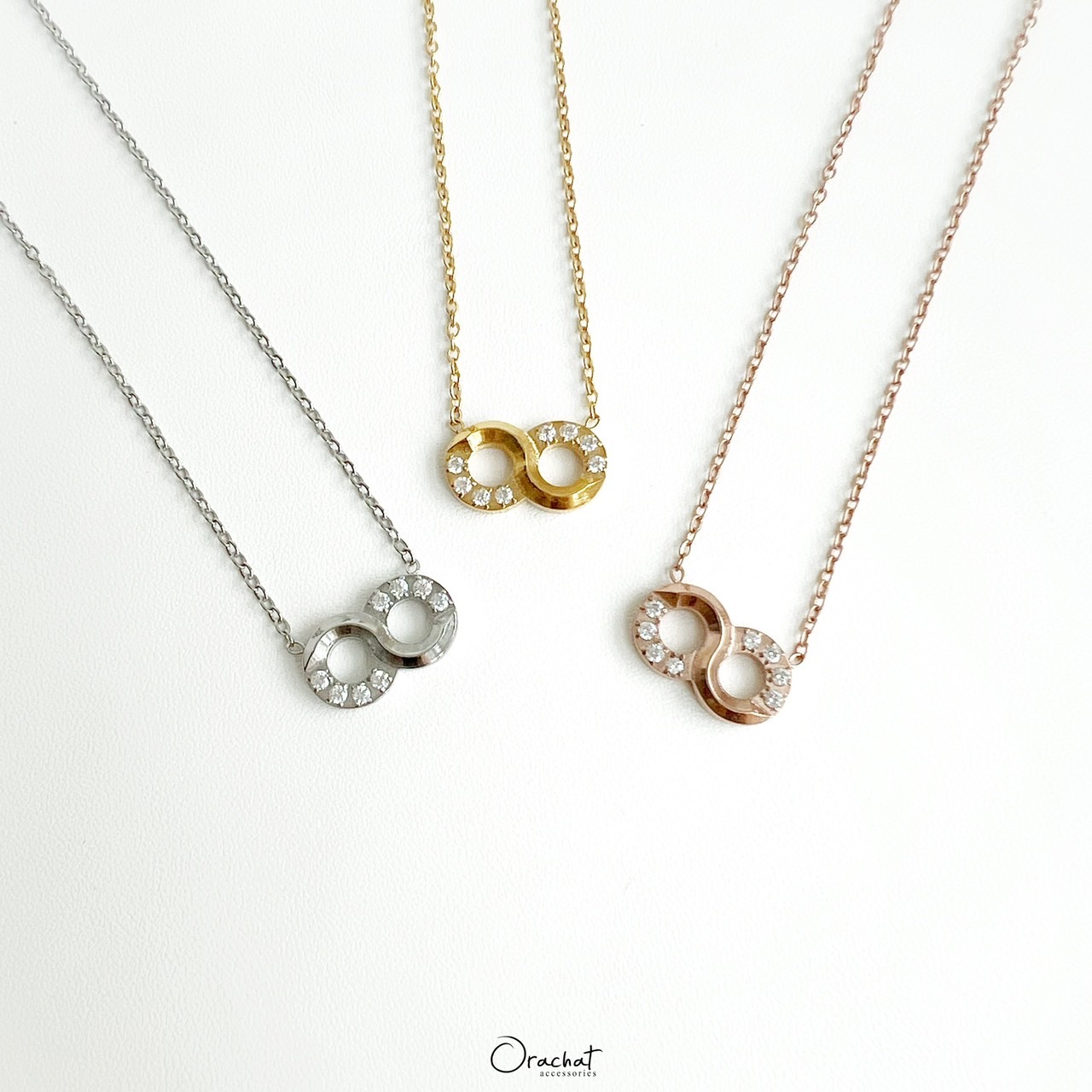  INFINITY GLAM 14K Necklace
