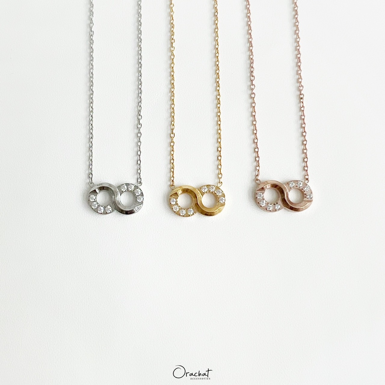 INFINITY GLAM 14K Necklace