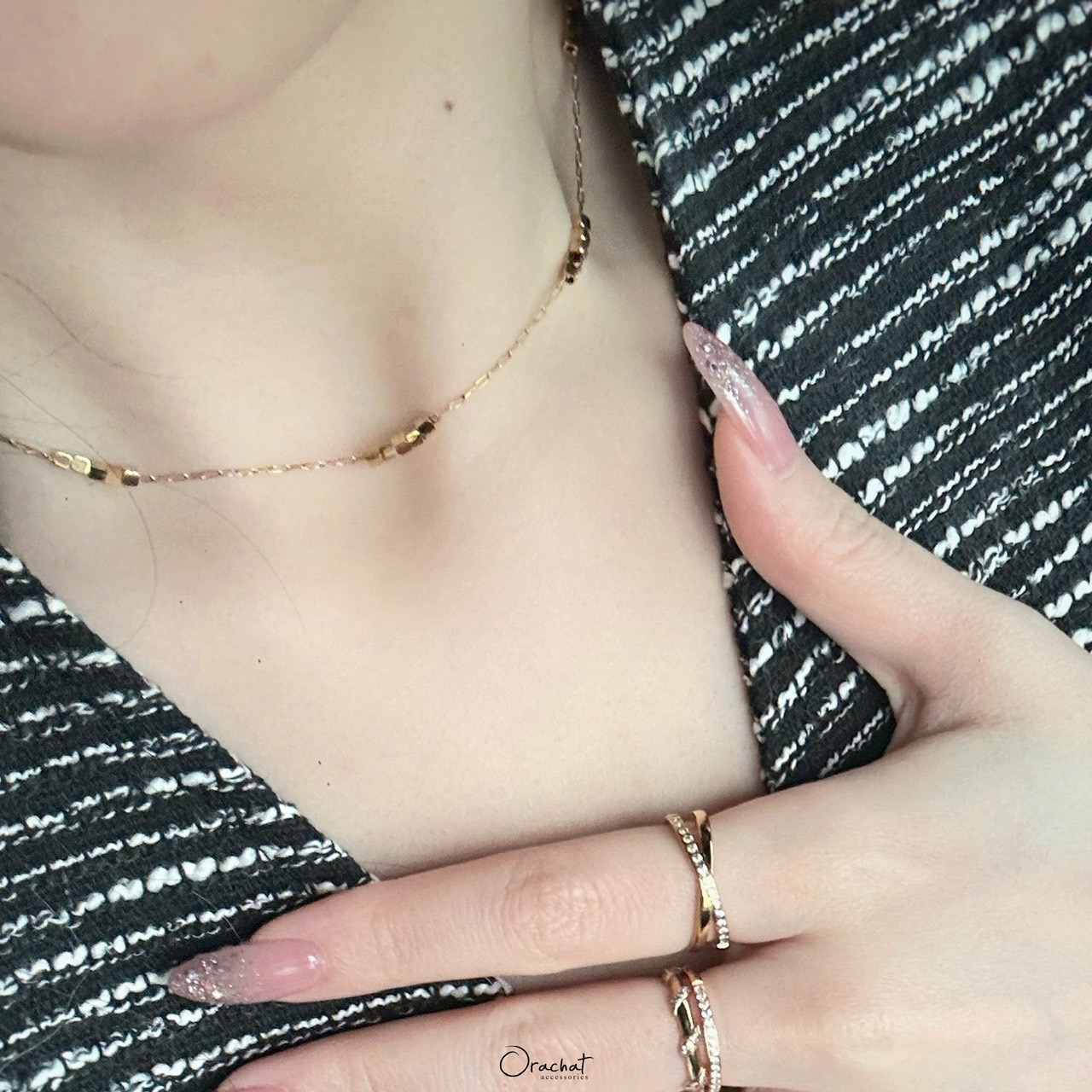  CUBE CUBE 14K Necklace