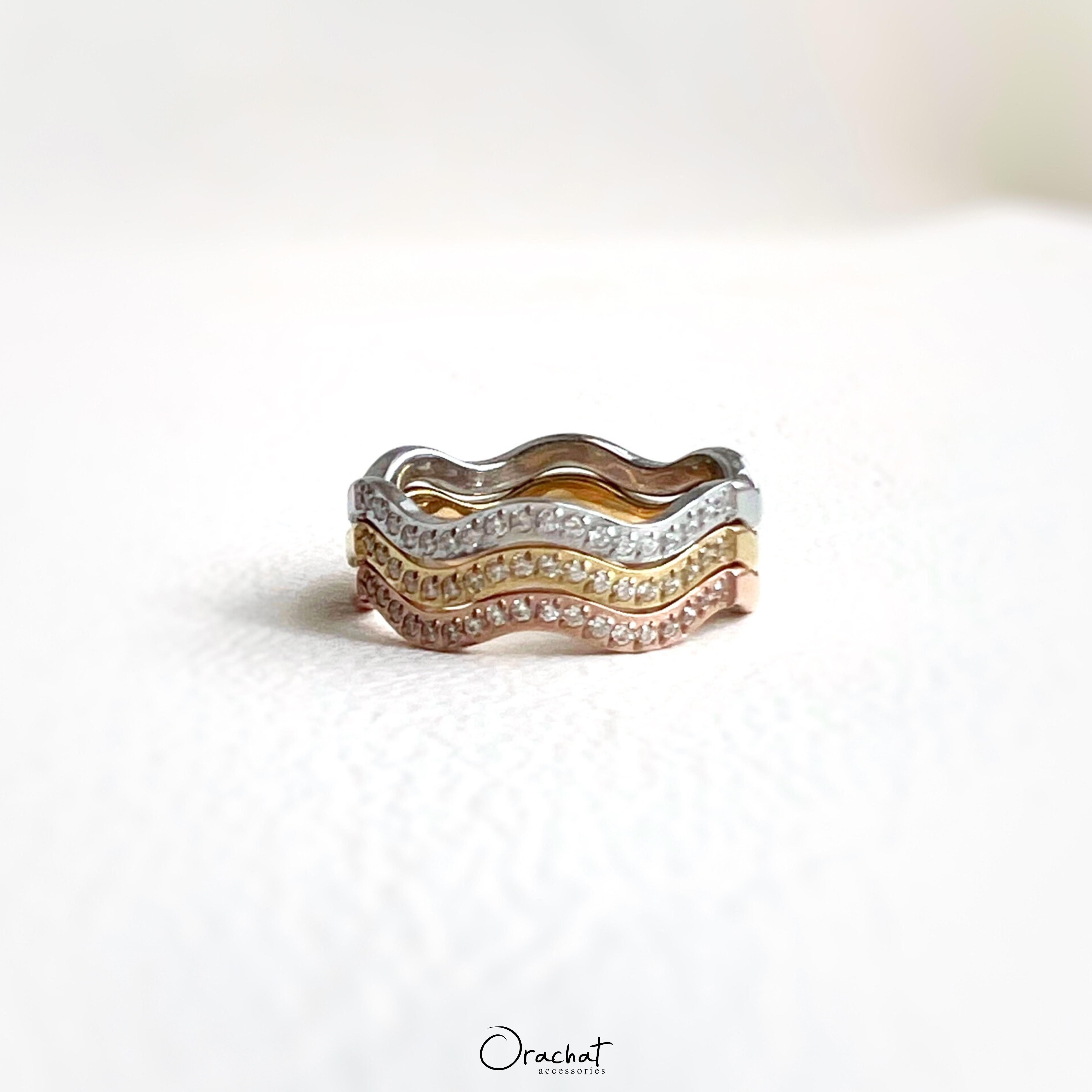 TINY WAVE 14K Ring