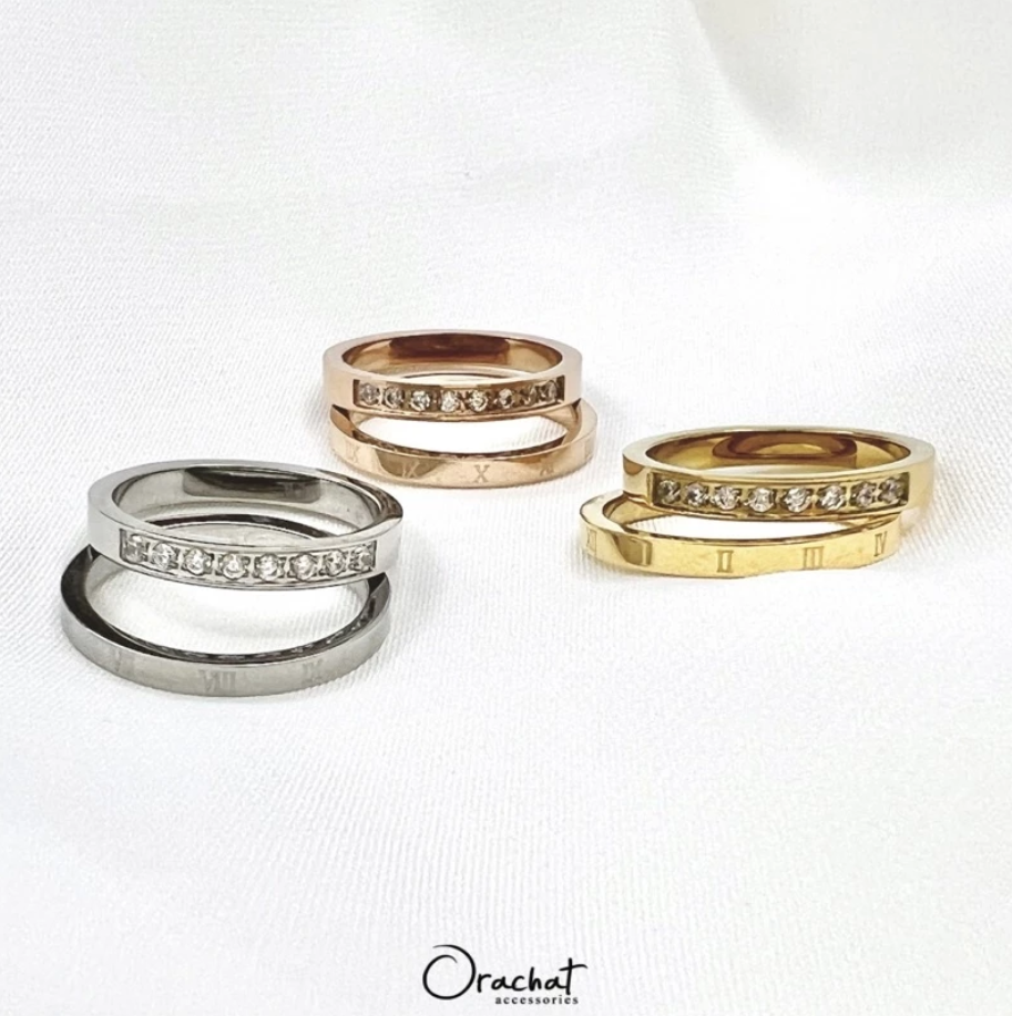 TM WINKLE 14K Ring set