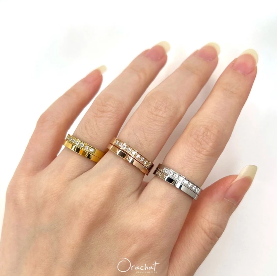  TM WINKLE 14K Ring set