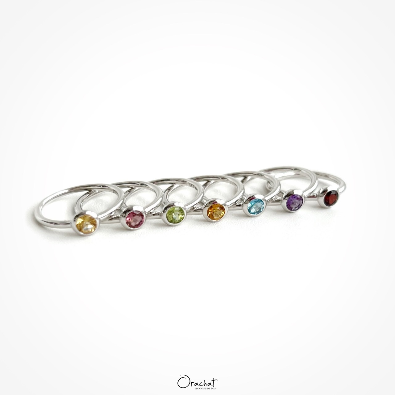 BIRTHSTONE 100 H&A Ring