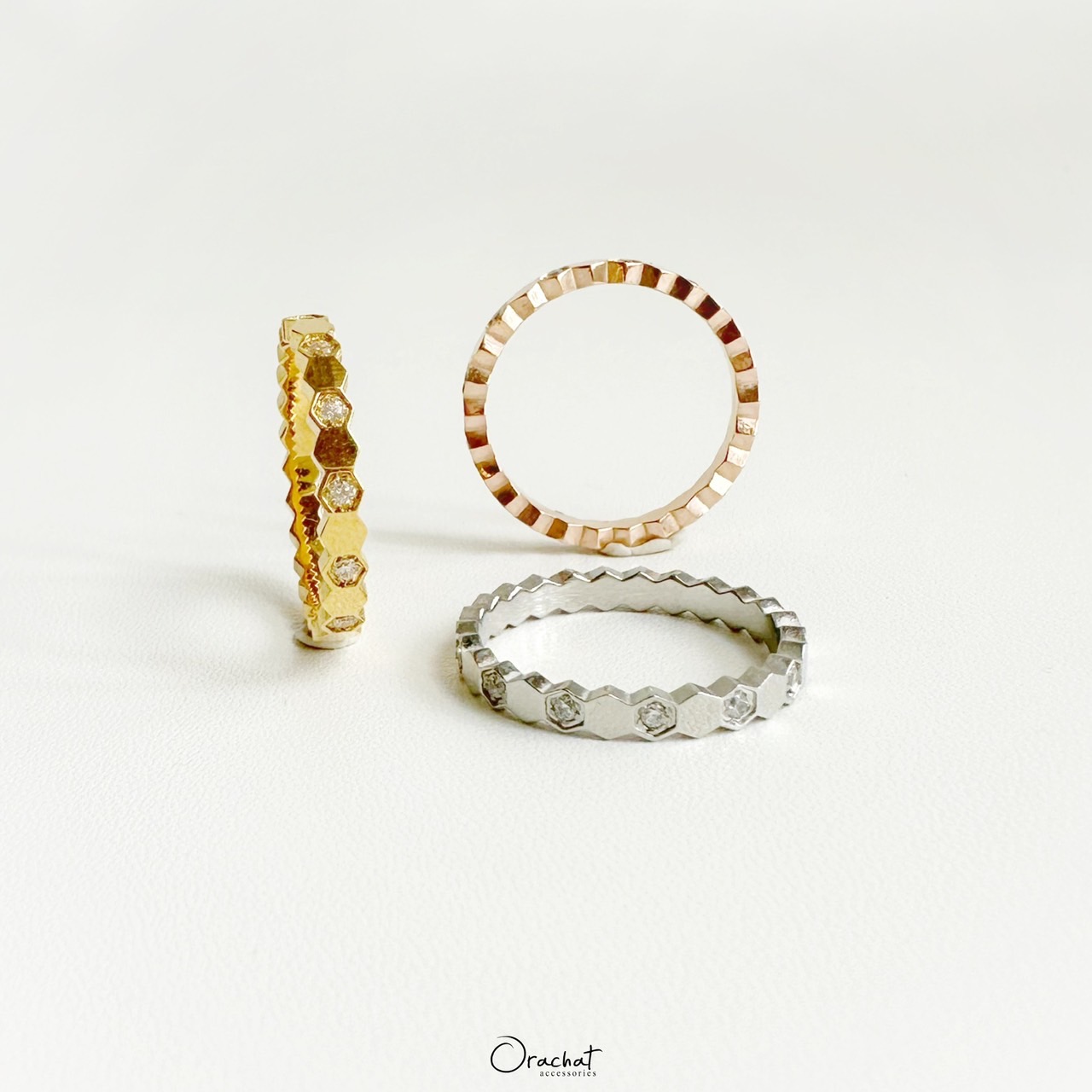 HONEYCOMB 14K Ring